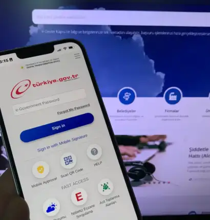 Справка о прописке через e-Devlet в Турции