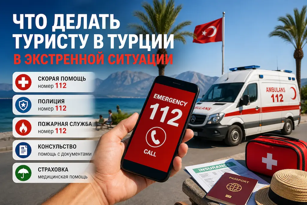 Скорая помощь в Турции номер 112 — что делать туристу в экстренной ситуации