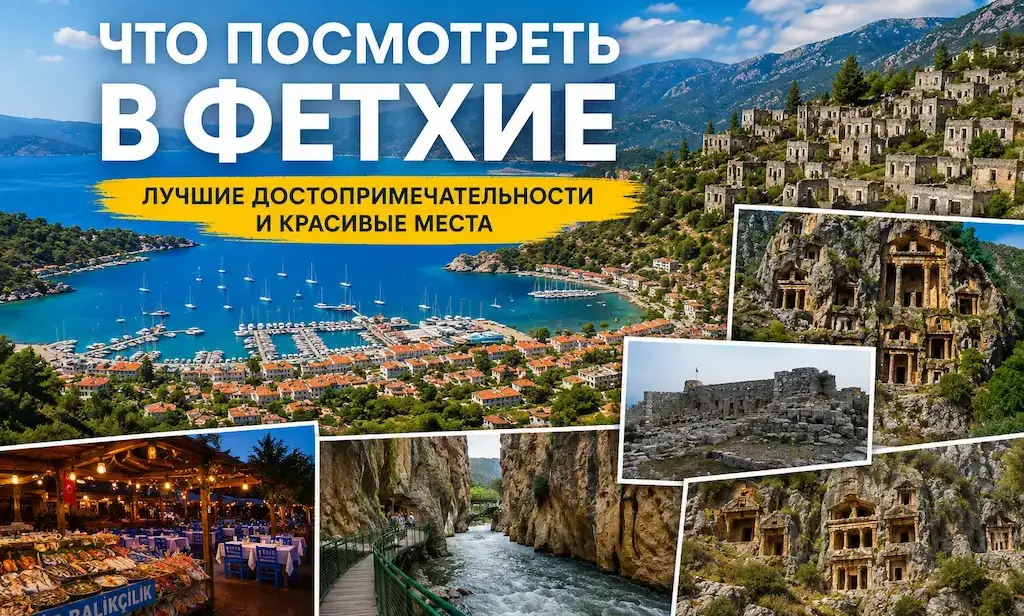 Что посмотреть в Фетхие — древние города Ликии, Каякёй, Саклыкент и лучшие достопримечательности региона