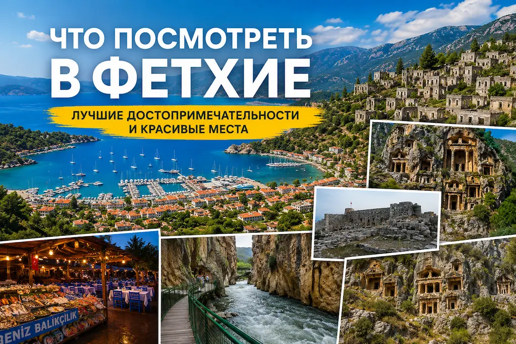 Что посмотреть в Фетхие — древние города Ликии, Каякёй, Саклыкент и лучшие достопримечательности региона