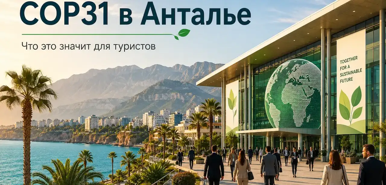 COP31 в Анталье в ноябре 2026 года — что важно знать туристам
